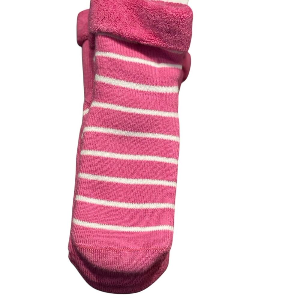 NWT Shoe Size 5/7 Hanna Andersson Pink/White Socks